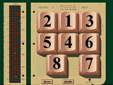 Sliding block puzzle